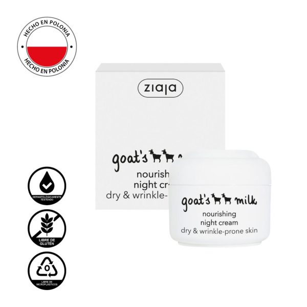 Ziaja Leche De Cabra Crema Facial Antiarrugas De Noche 50ml